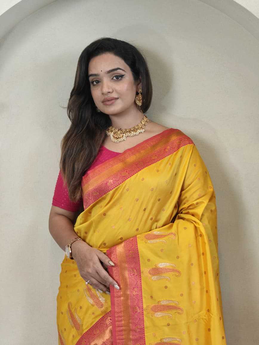 YNF Wholesale Paithani Silk Soft Silk Sarees  | Surat Manufacturer