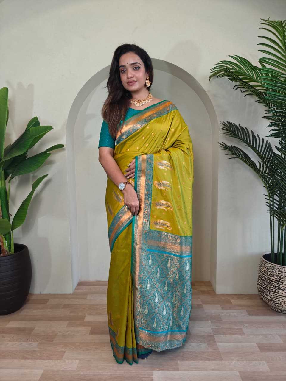 YNF Wholesale Paithani Silk Soft Silk Sarees  | Surat Manufacturer