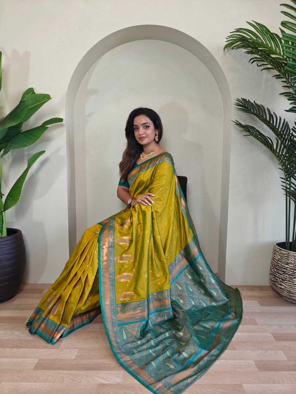 YNF Wholesale Paithani Silk Soft Silk Sarees  | Surat Manufacturer