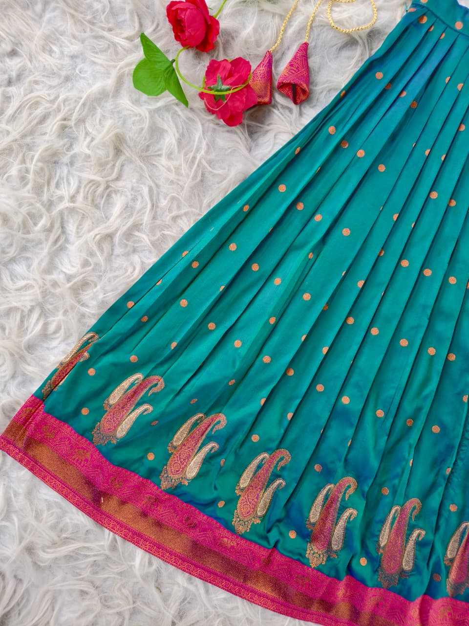 YNF Wholesale Soft Silk Kids Lehenga  | Surat Manufacturer