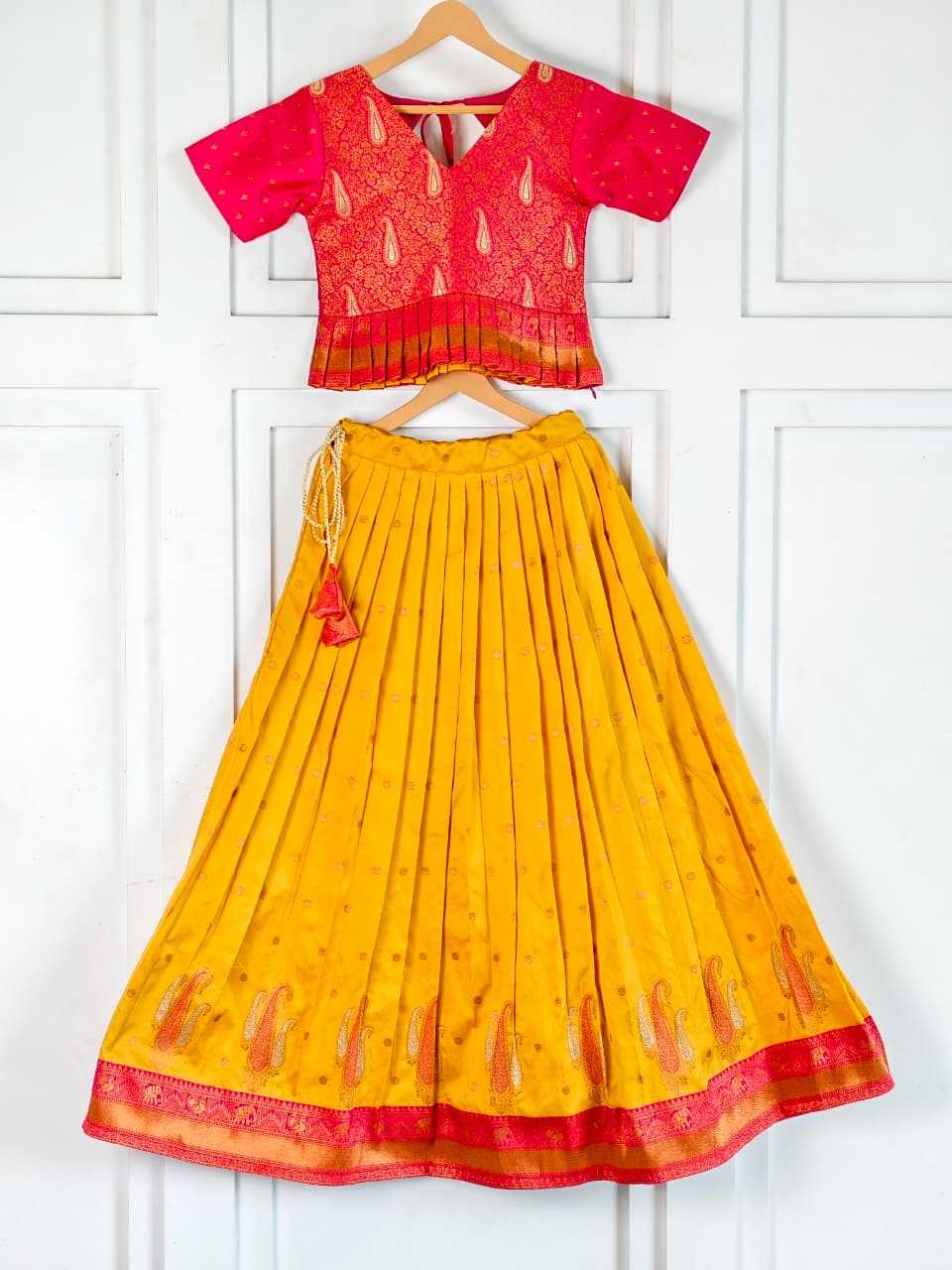YNF Wholesale Soft Silk Kids Lehenga  | Surat Manufacturer