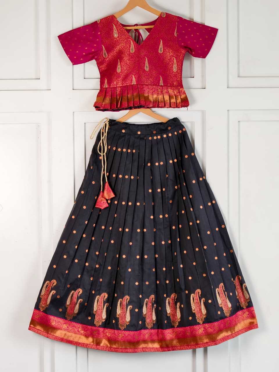 YNF Wholesale Soft Silk Kids Lehenga  | Surat Manufacturer