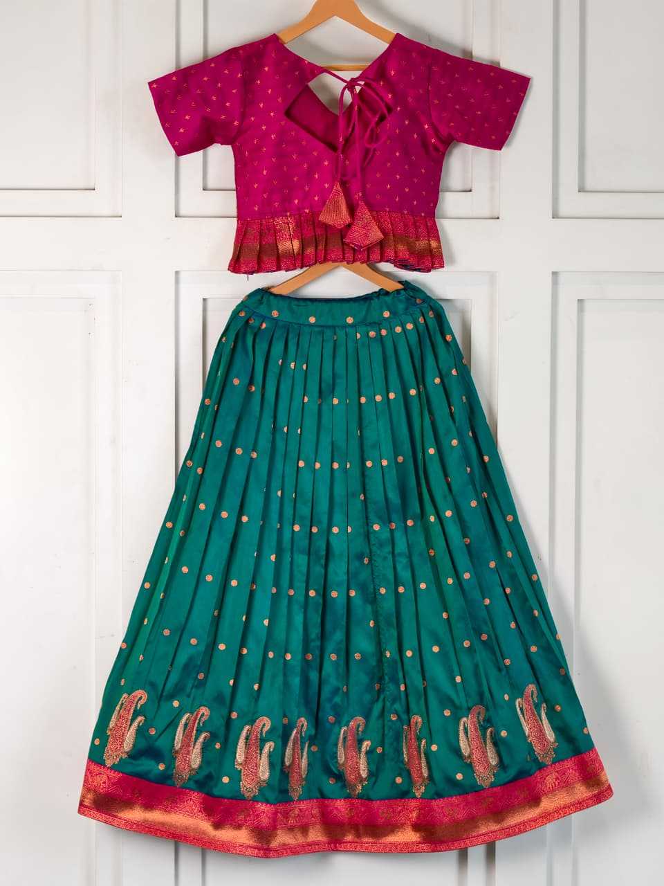 YNF Wholesale Soft Silk Kids Lehenga  | Surat Manufacturer
