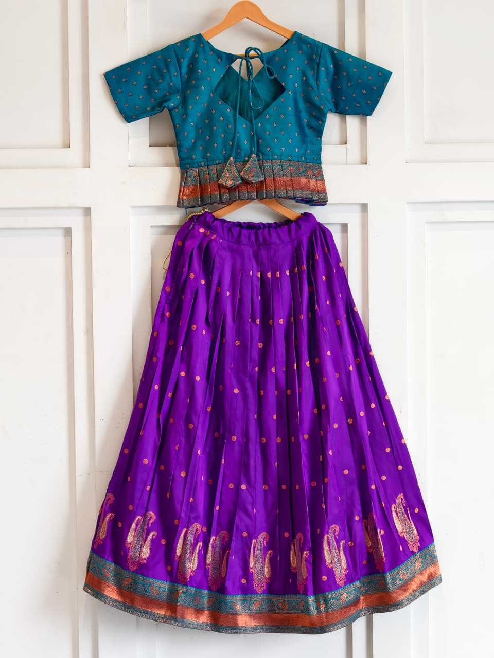 YNF Wholesale Soft Silk Kids Lehenga  | Surat Manufacturer