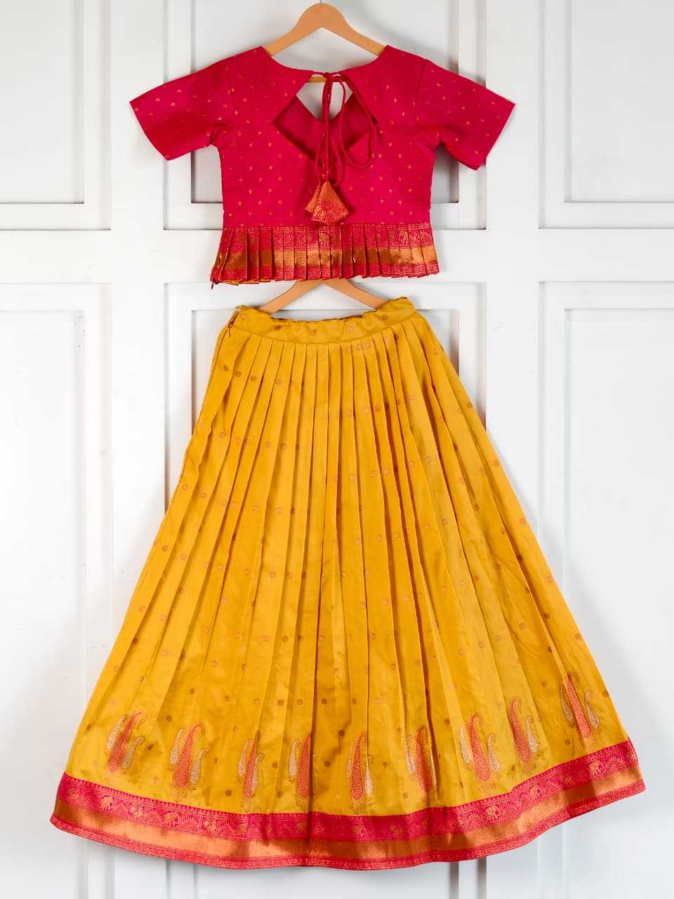 YNF Wholesale Soft Silk Kids Lehenga  | Surat Manufacturer
