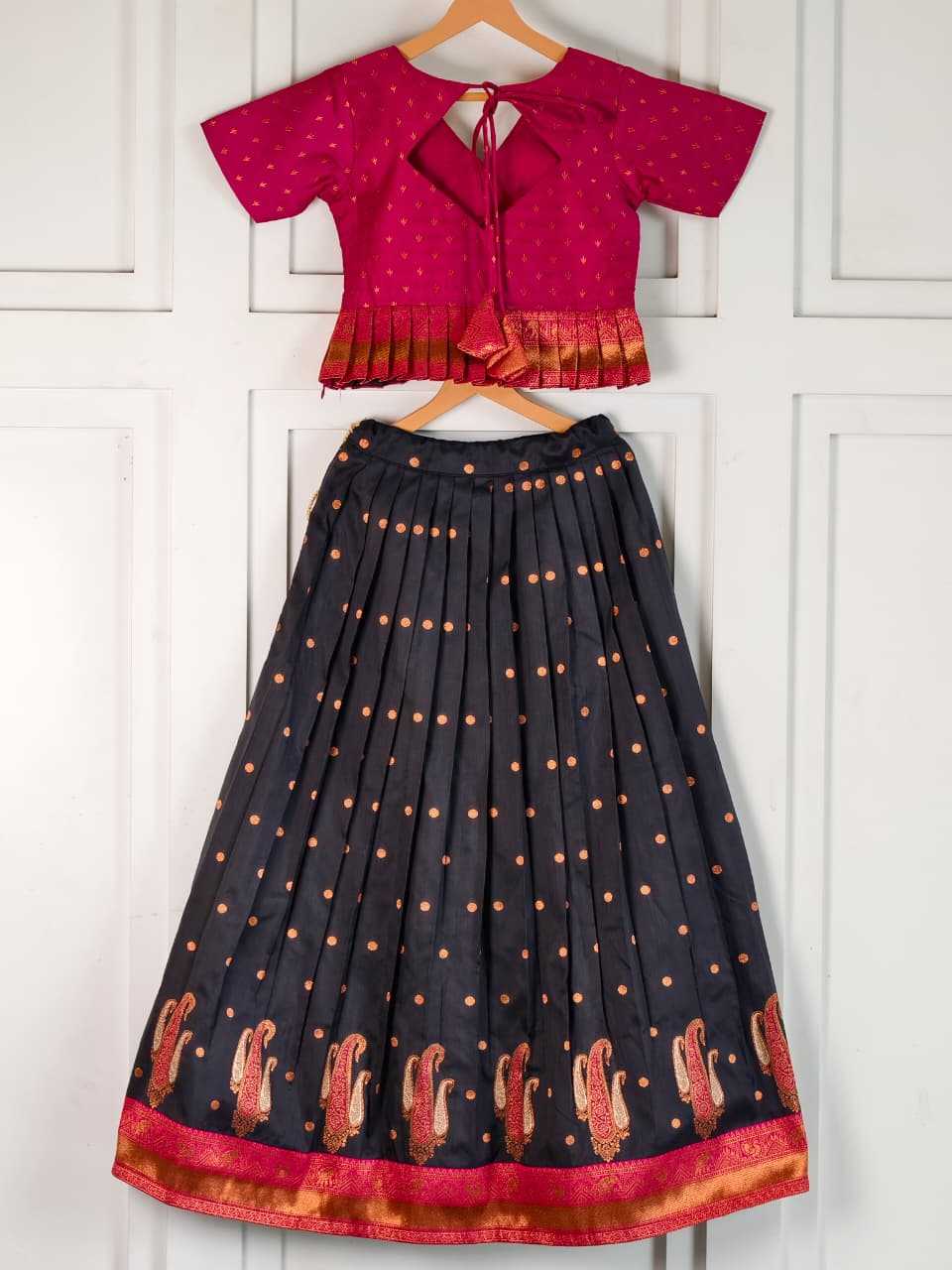 YNF Wholesale Soft Silk Kids Lehenga  | Surat Manufacturer