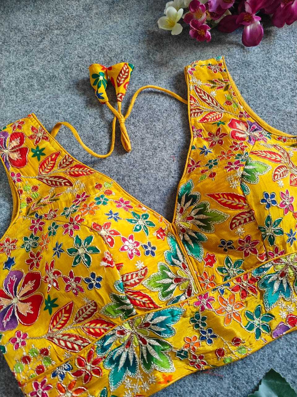 YNF Wholesale Cotton V-Neck Blouses  | Surat Manufacturer