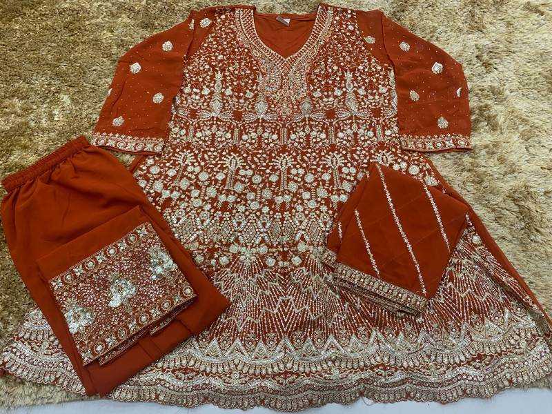 YNF Wholesale Georgette Embroidery Suits  | Surat Manufacturer
