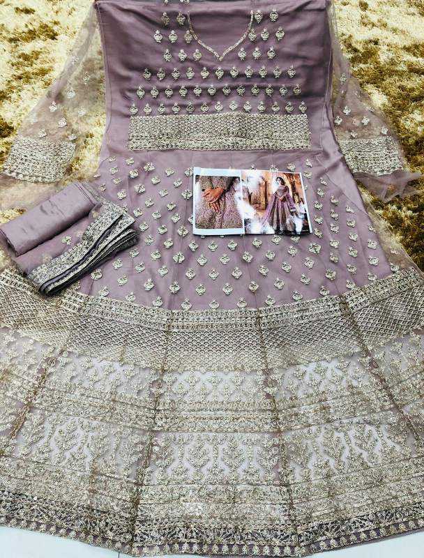 YNF Wholesale Net Embroidery Suits  | Surat Manufacturer