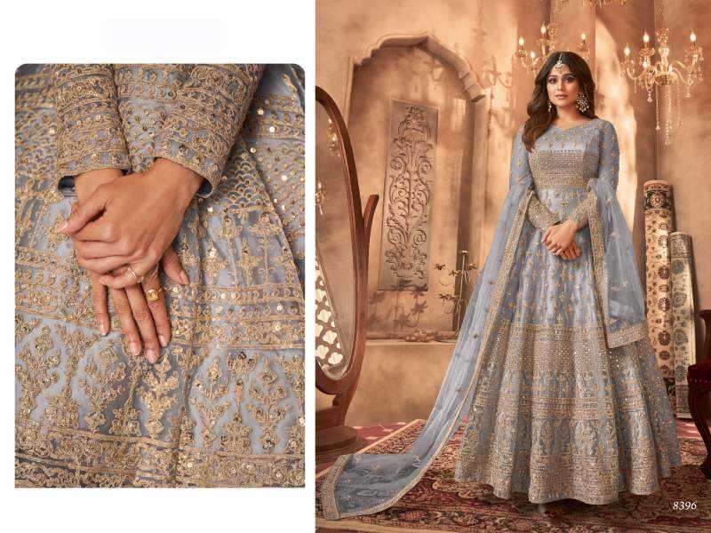 YNF Wholesale Net Embroidery Suits  | Surat Manufacturer