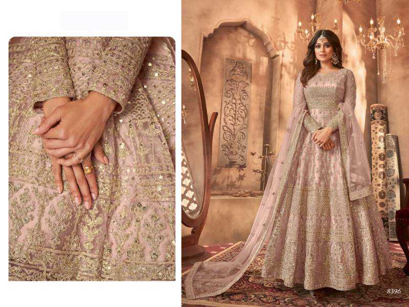 YNF Wholesale Net Embroidery Suits  | Surat Manufacturer