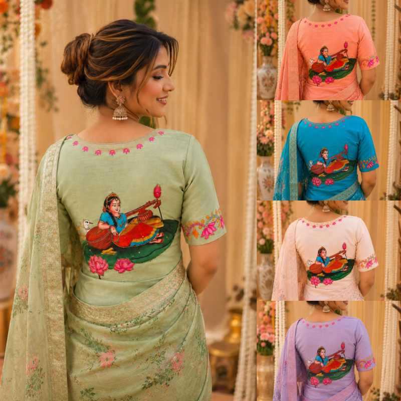 YNF Wholesale Soft Cotton Printed Blouse  | Surat Manufacturer
