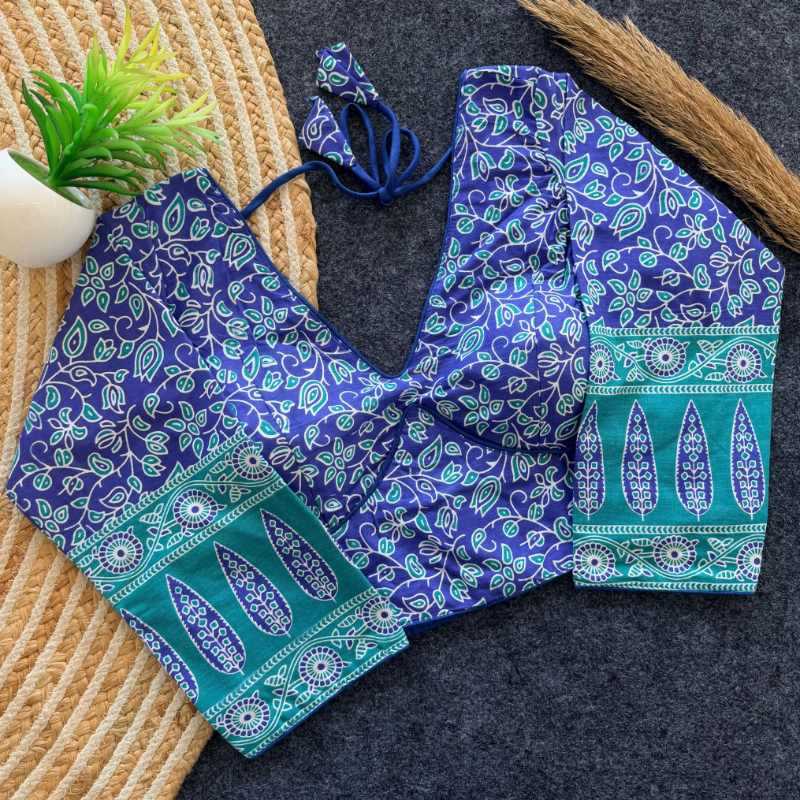 YNF Wholesale Pure Cotton Printed Blouse  | Surat Manufacturer