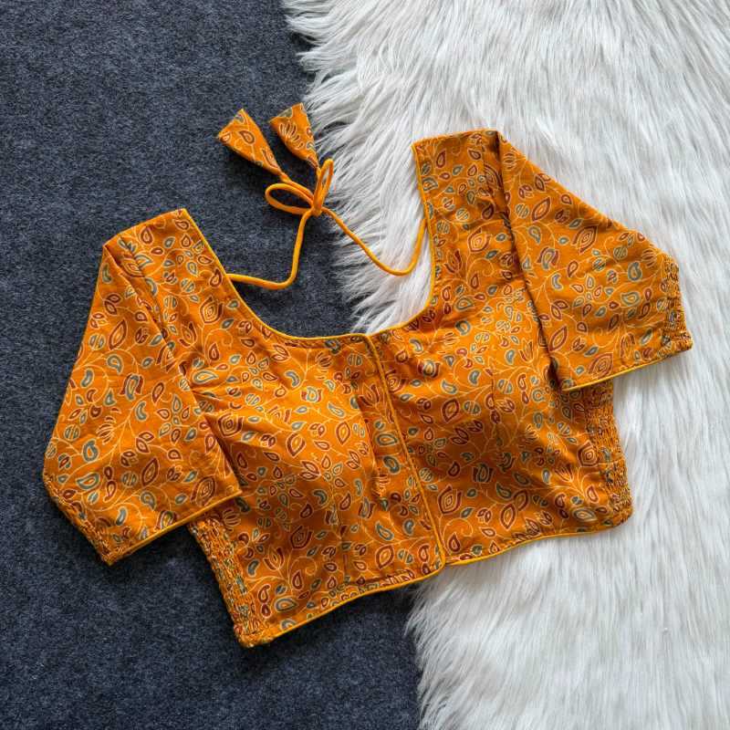 YNF Wholesale Pure Cotton Printed Blouse  | Surat Manufacturer