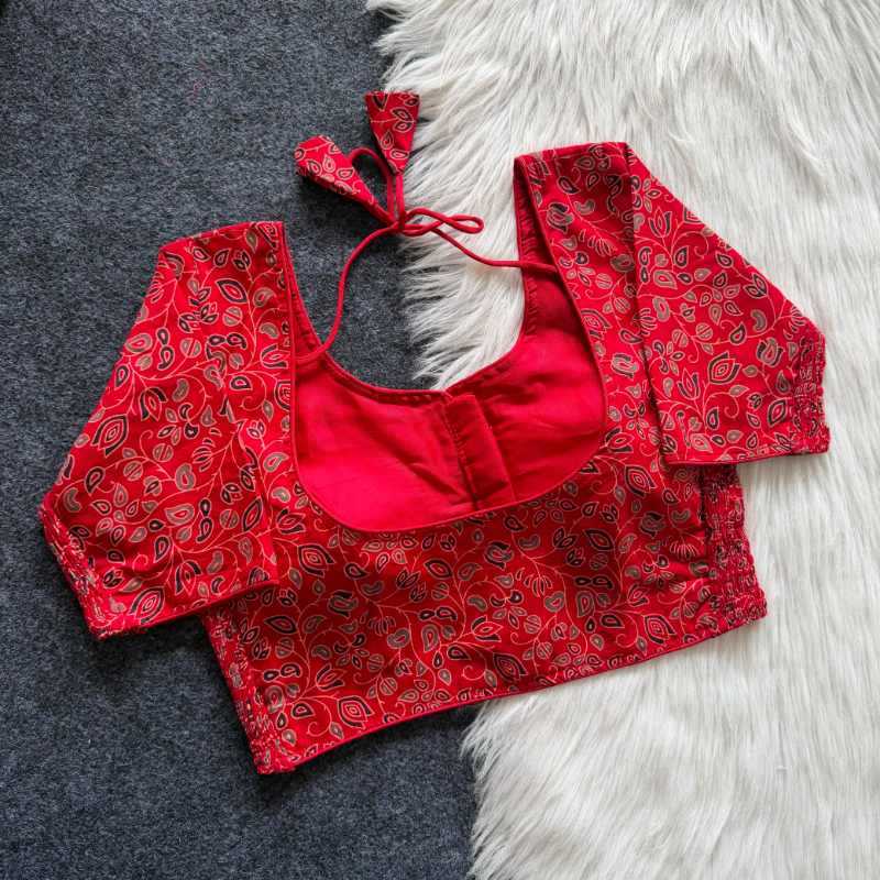 YNF Wholesale Pure Cotton Printed Blouse  | Surat Manufacturer