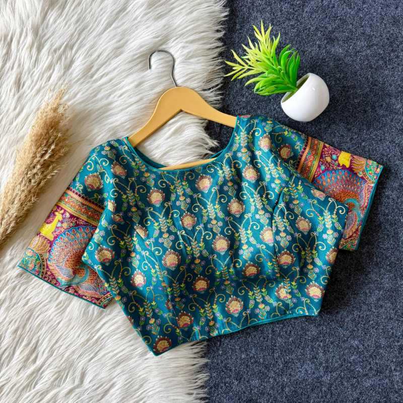 YNF Wholesale Silk Designer Blouse  | Surat Manufacturer