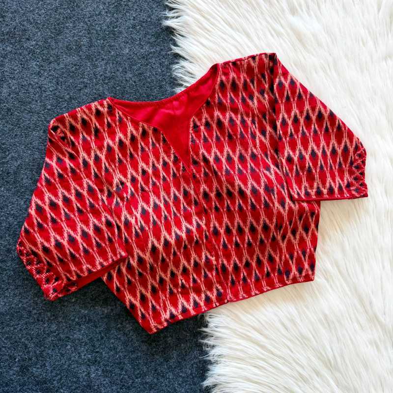 YNF Wholesale Pure Cotton Printed Blouse  | Surat Manufacturer