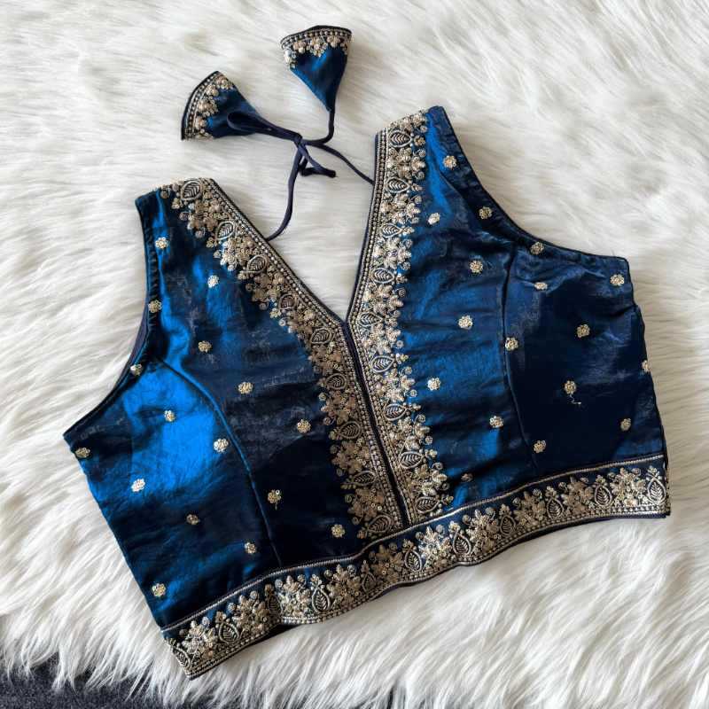 YNF Wholesale Silk Printed Blouse  | Surat Manufacturer