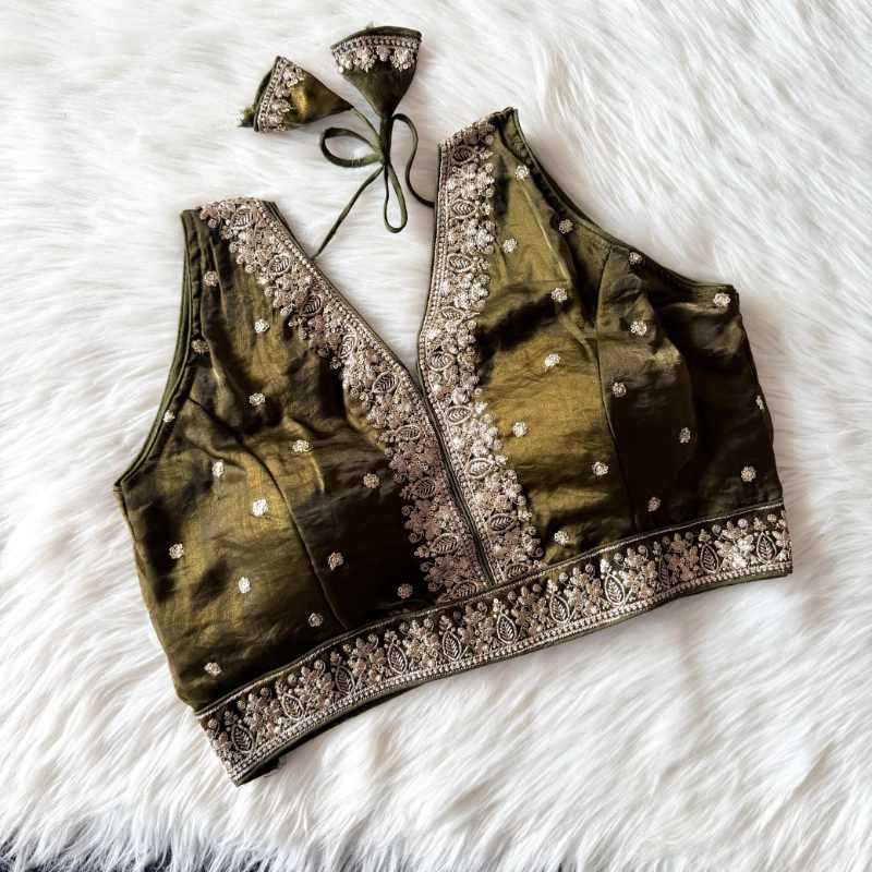 YNF Wholesale Silk Printed Blouse  | Surat Manufacturer