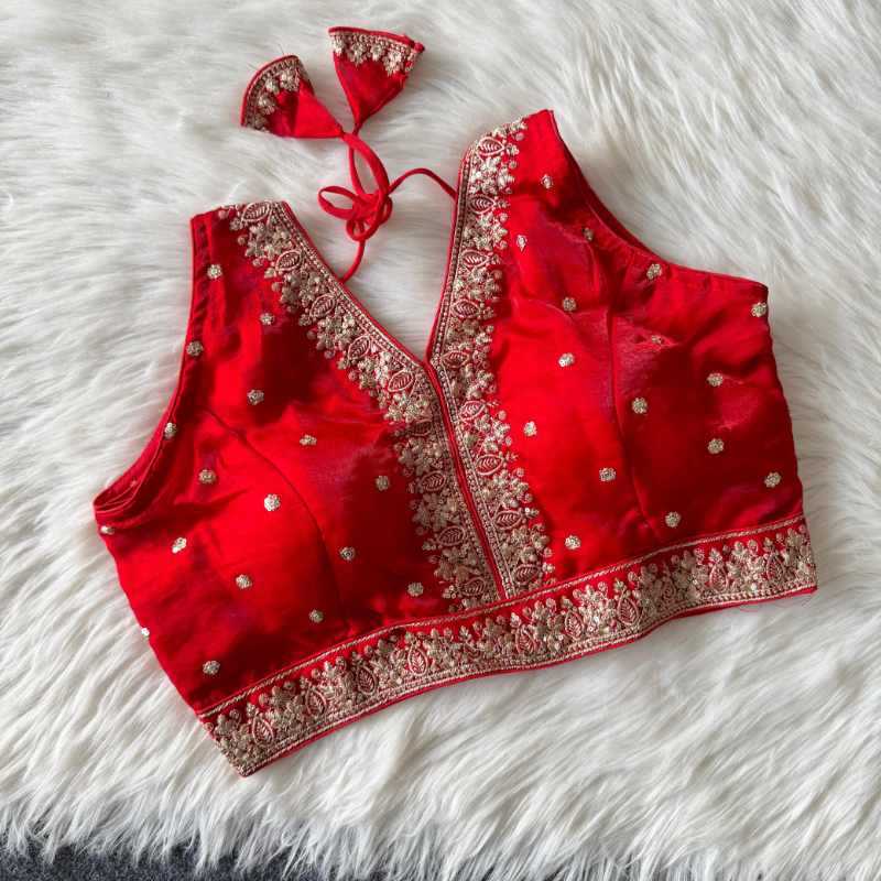 YNF Wholesale Silk Printed Blouse  | Surat Manufacturer