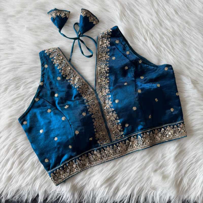 YNF Wholesale Silk Printed Blouse  | Surat Manufacturer
