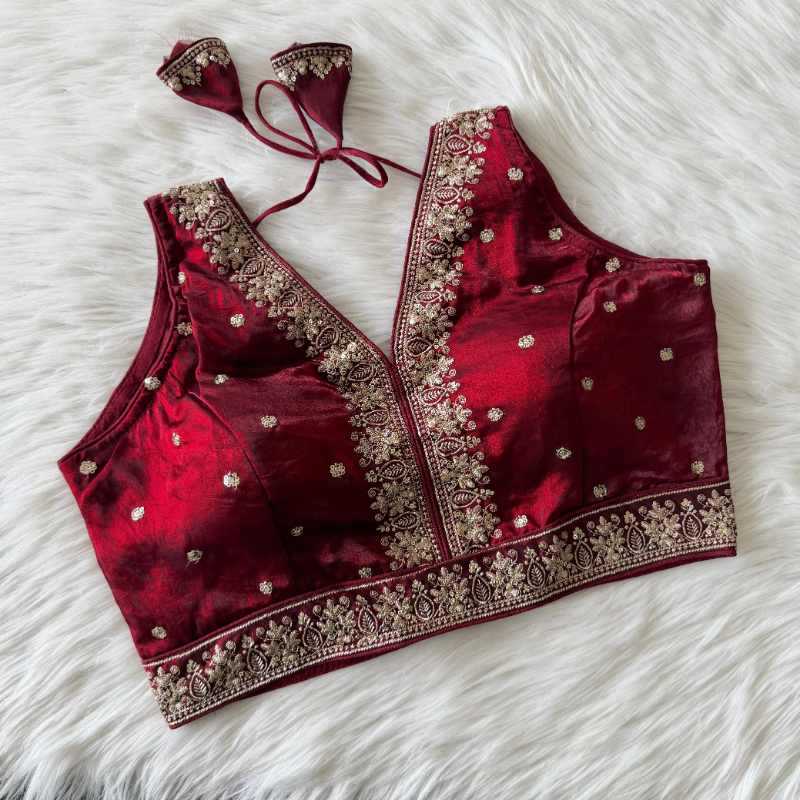 YNF Wholesale Silk Printed Blouse  | Surat Manufacturer