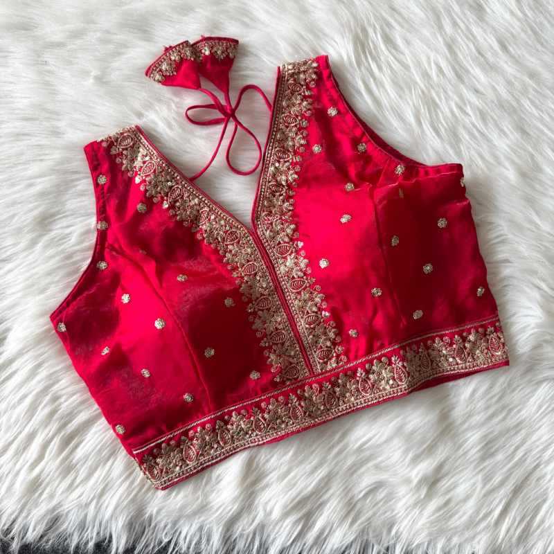 YNF Wholesale Silk Printed Blouse  | Surat Manufacturer