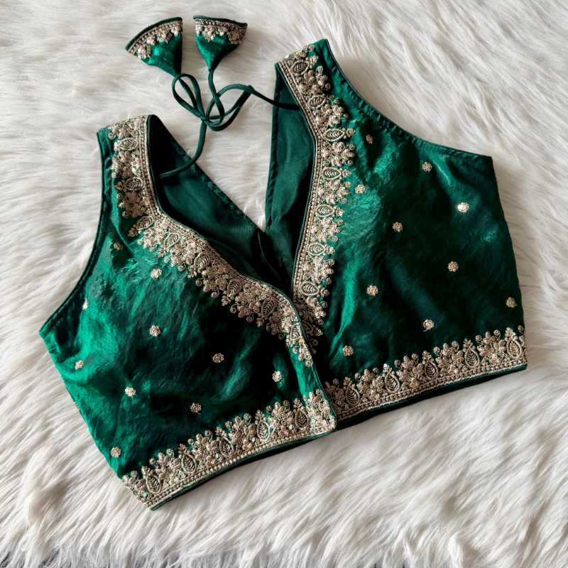 YNF Wholesale Silk Printed Blouse  | Surat Manufacturer