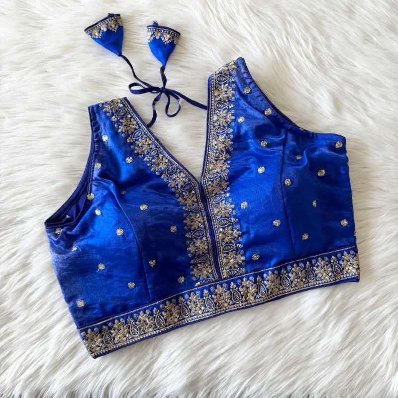 YNF Wholesale Silk Printed Blouse  | Surat Manufacturer