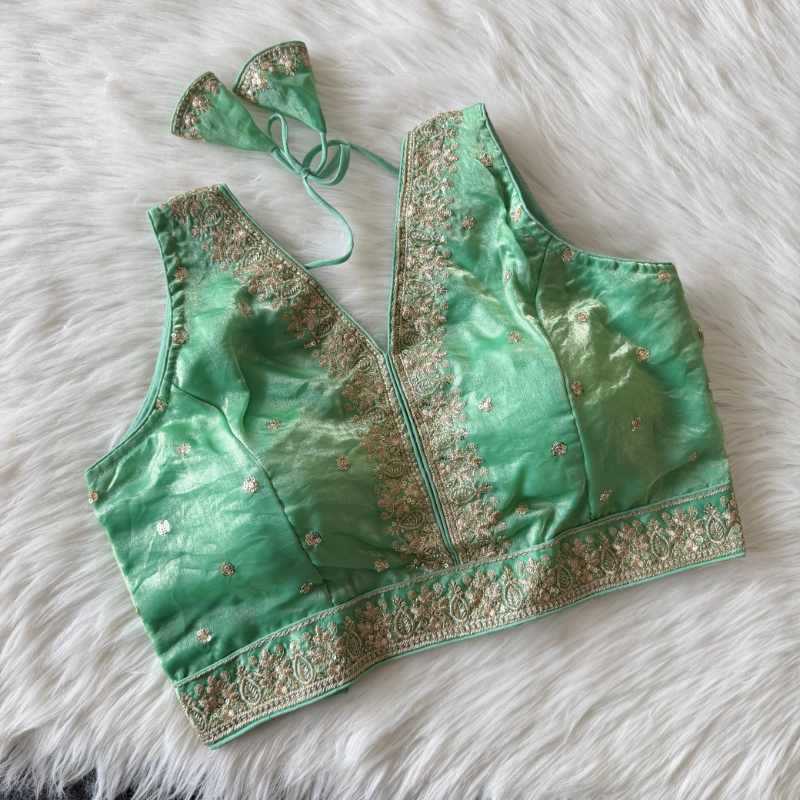 YNF Wholesale Silk Printed Blouse  | Surat Manufacturer