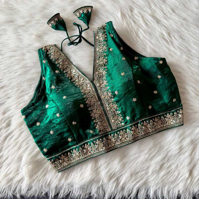 YNF Wholesale Silk Printed Blouse  | Surat Manufacturer