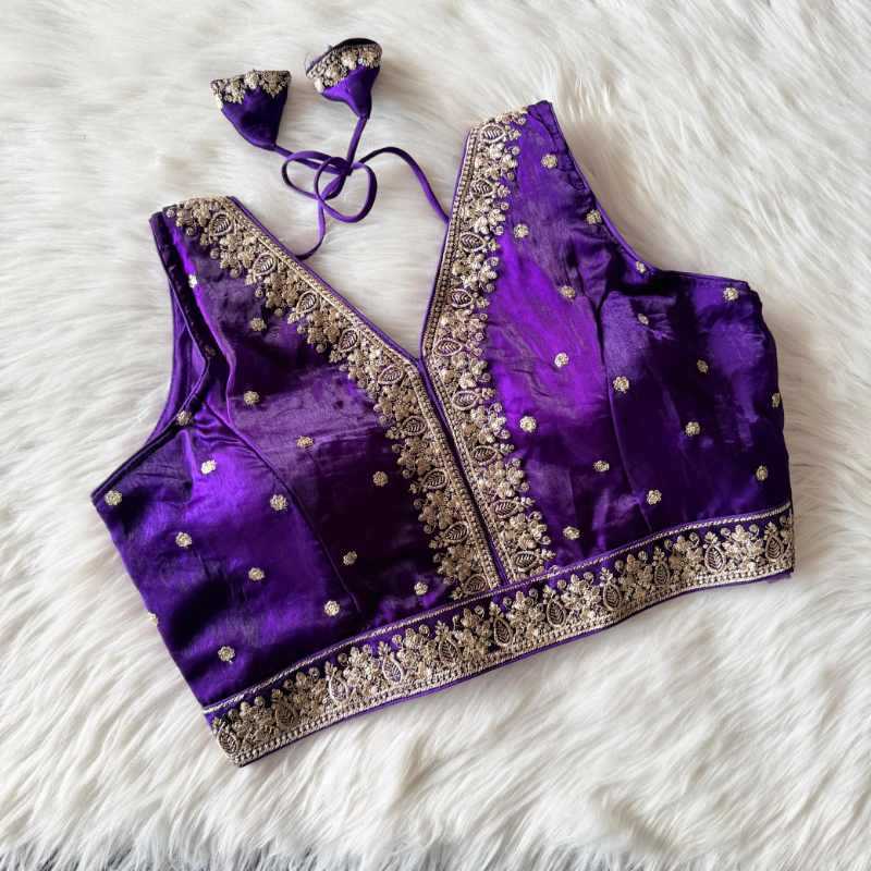 YNF Wholesale Silk Printed Blouse  | Surat Manufacturer