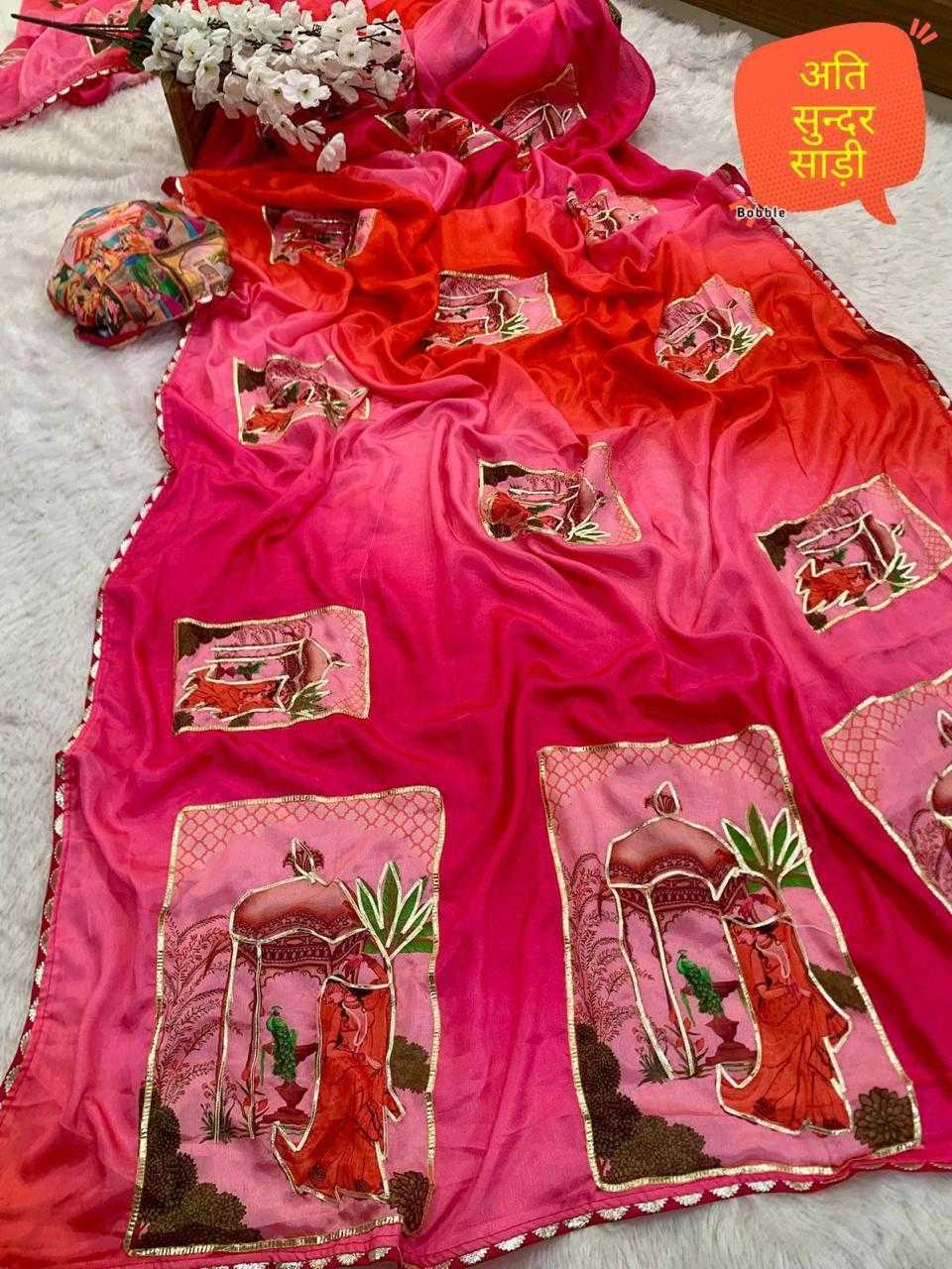 YNF Wholesale Chinon Fancy Sarees  | Surat Manufacturer