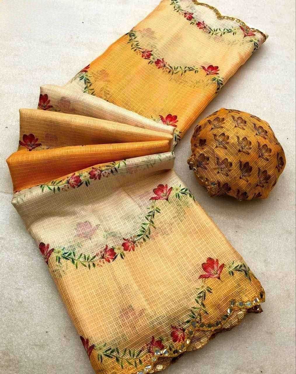 YNF Wholesale Kota Chex Kota Doria Sarees  | Surat Manufacturer
