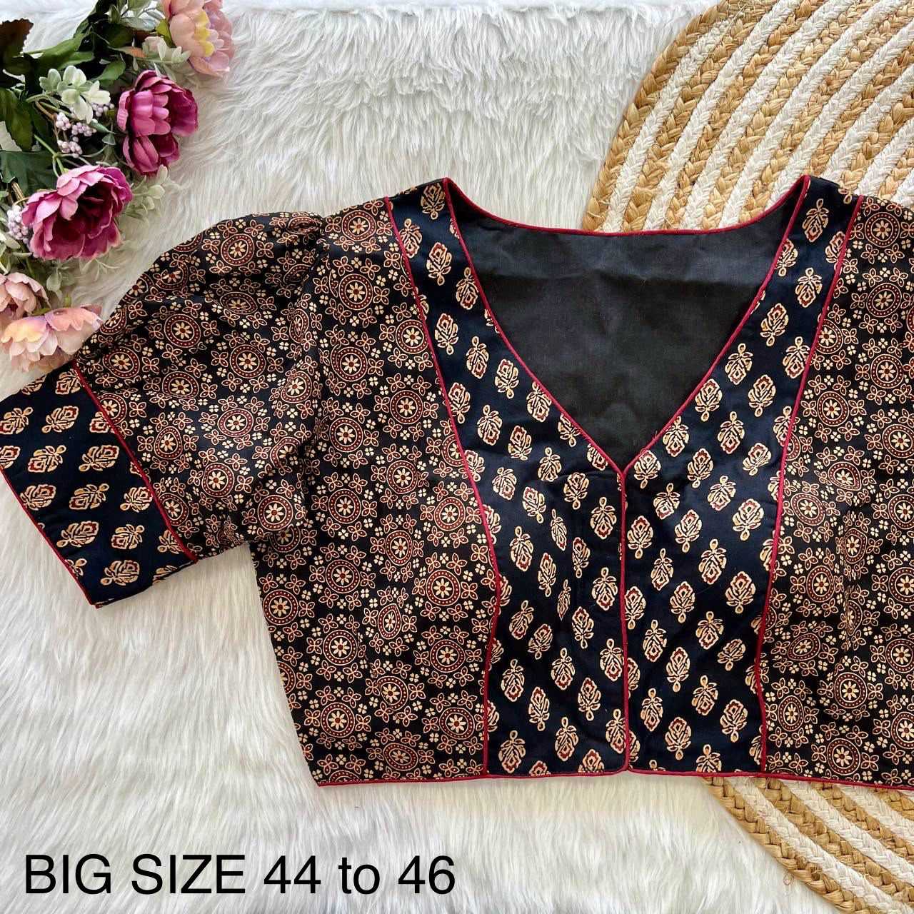 YNF Wholesale Pure Cotton Printed Blouse  | Surat Manufacturer