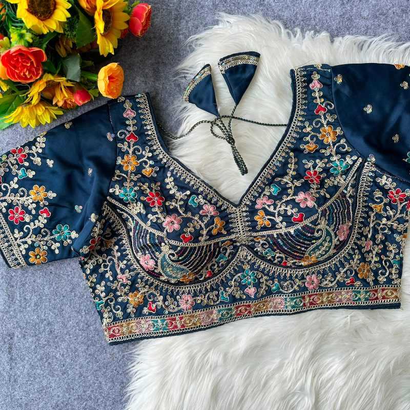 YNF Wholesale Heavy Silk Designer Blouse  | Surat Manufacturer