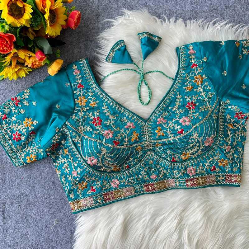 YNF Wholesale Heavy Silk Designer Blouse  | Surat Manufacturer