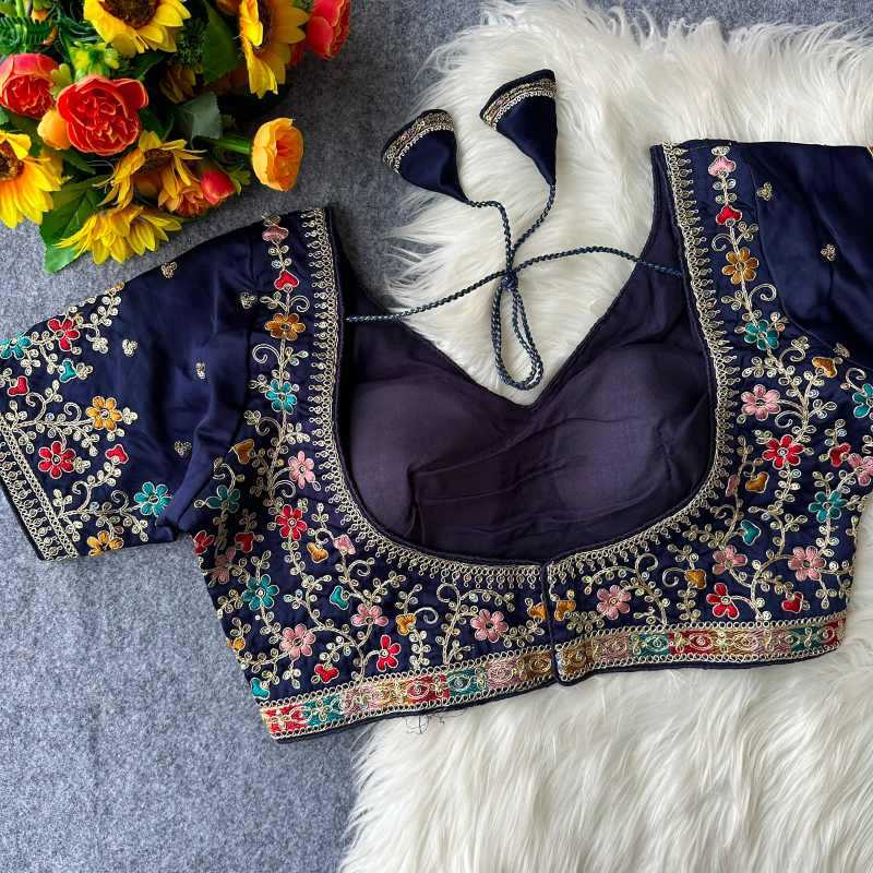YNF Wholesale Heavy Silk Designer Blouse  | Surat Manufacturer