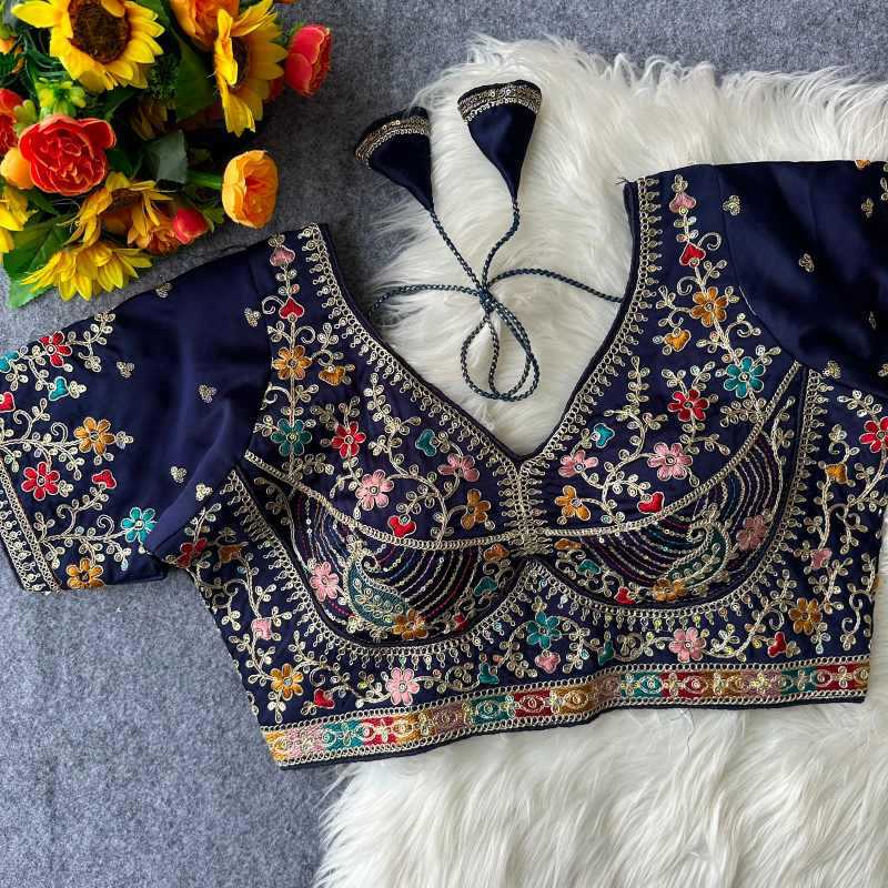 YNF Wholesale Heavy Silk Designer Blouse  | Surat Manufacturer
