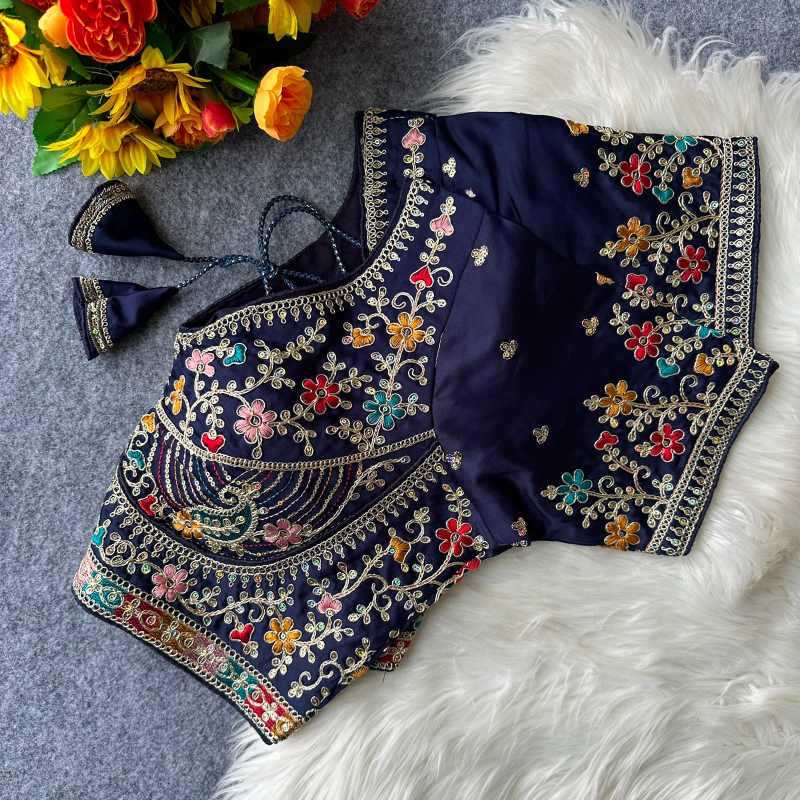 YNF Wholesale Heavy Silk Designer Blouse  | Surat Manufacturer