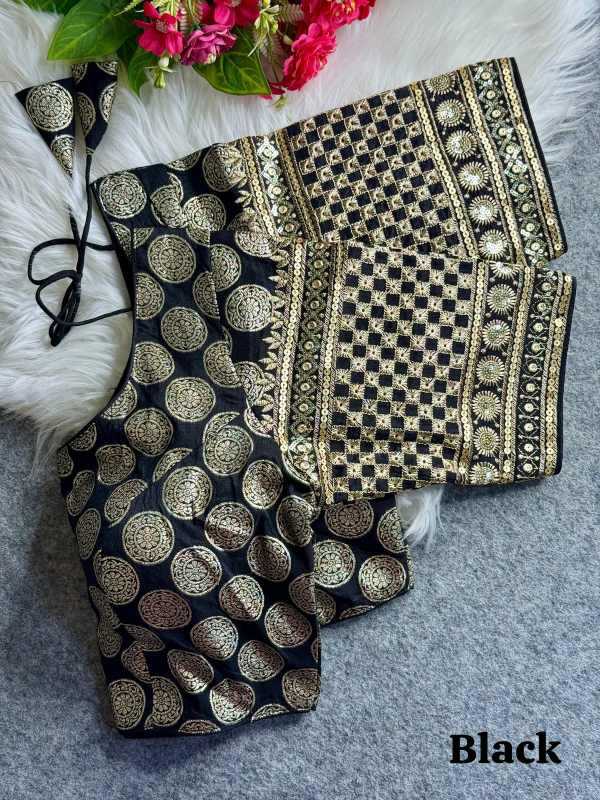 YNF Wholesale Dola Silk Designer Blouse  | Surat Manufacturer