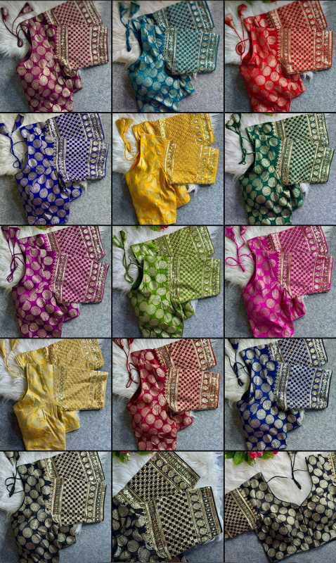 YNF Wholesale Dola Silk Designer Blouse  | Surat Manufacturer