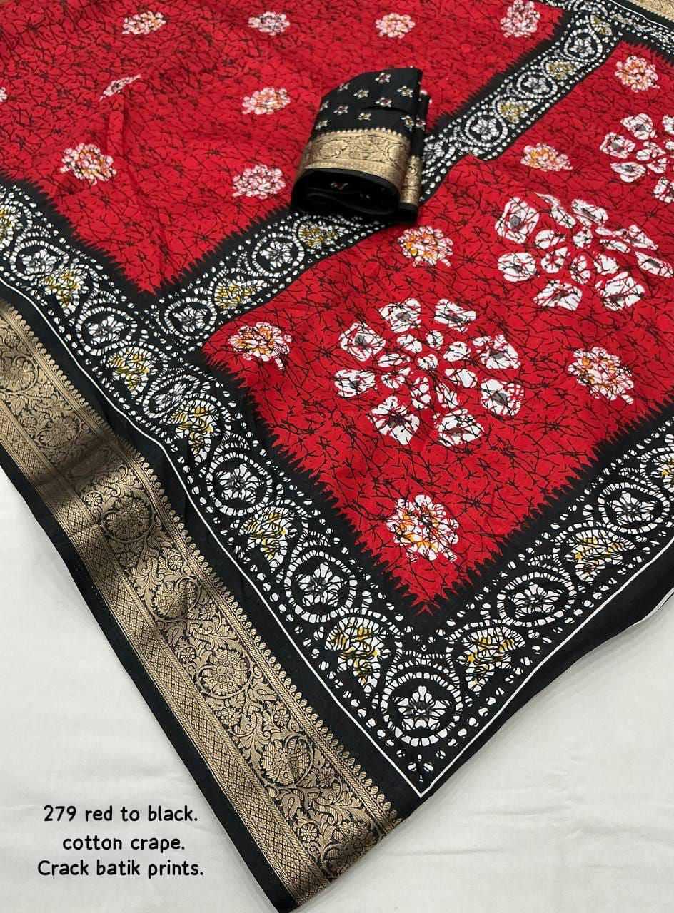 YNF Wholesale Soft Cotton Printed Sarees  | Surat Manufacturer