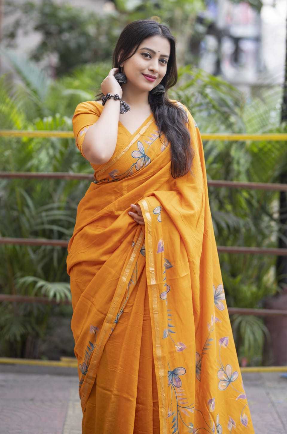 YNF Wholesale Pure Cotton Designer Sarees  | Surat Manufacturer