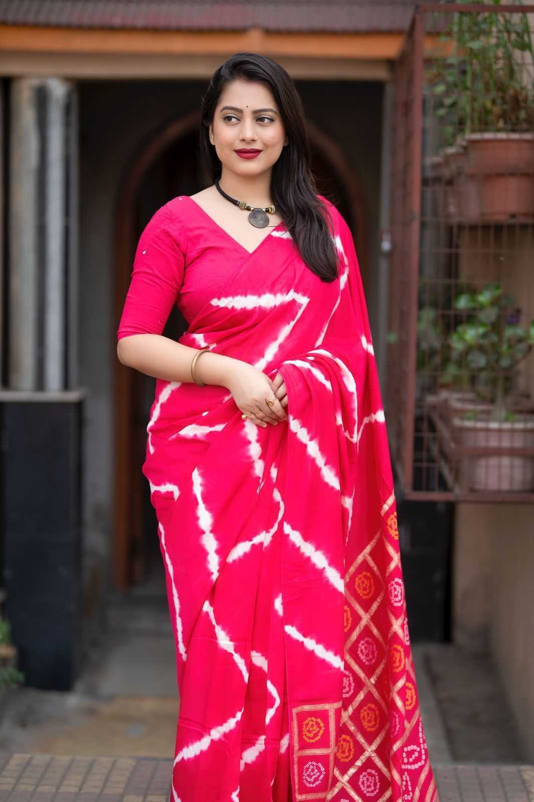 YNF Wholesale Cotton Designer Sarees  | Surat Manufacturer