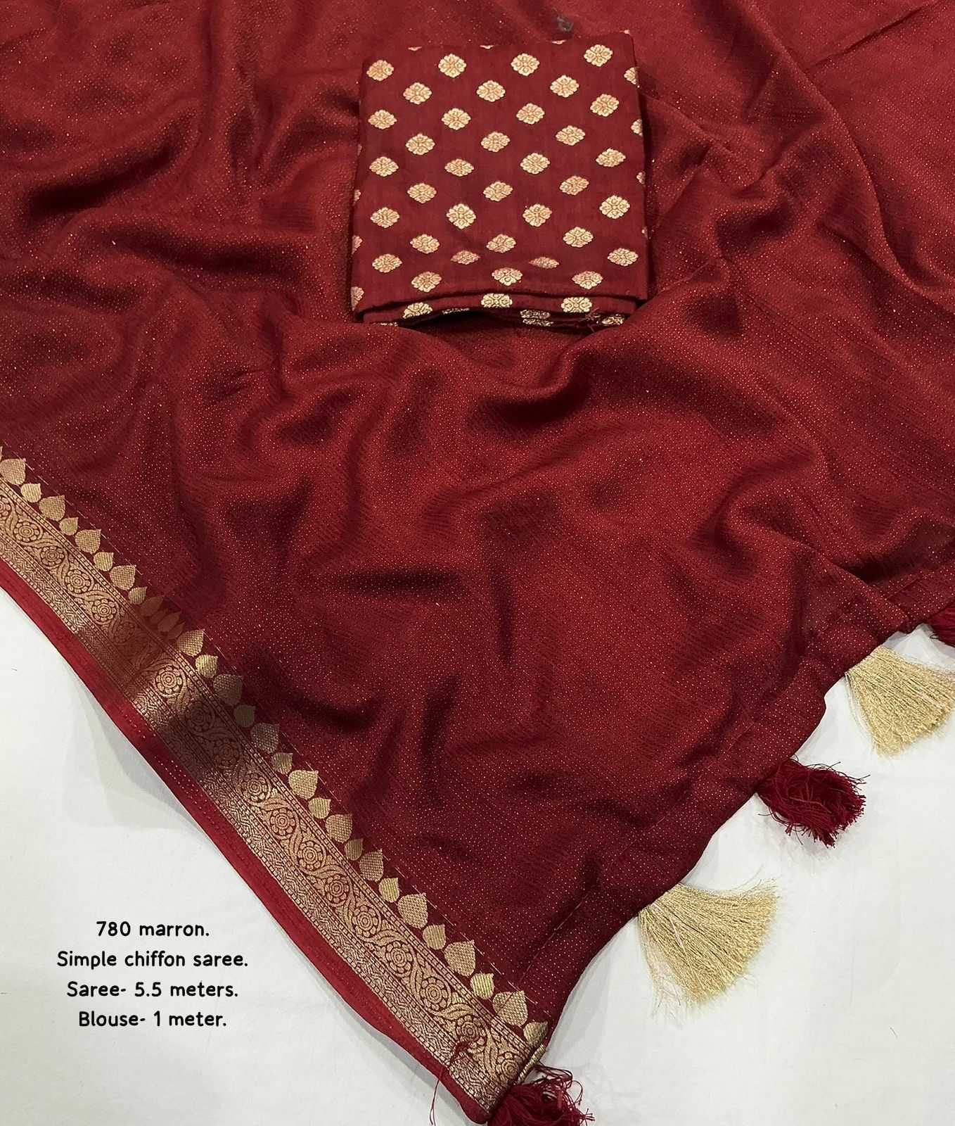 YNF Wholesale Chinon Designer Sarees  | Surat Manufacturer