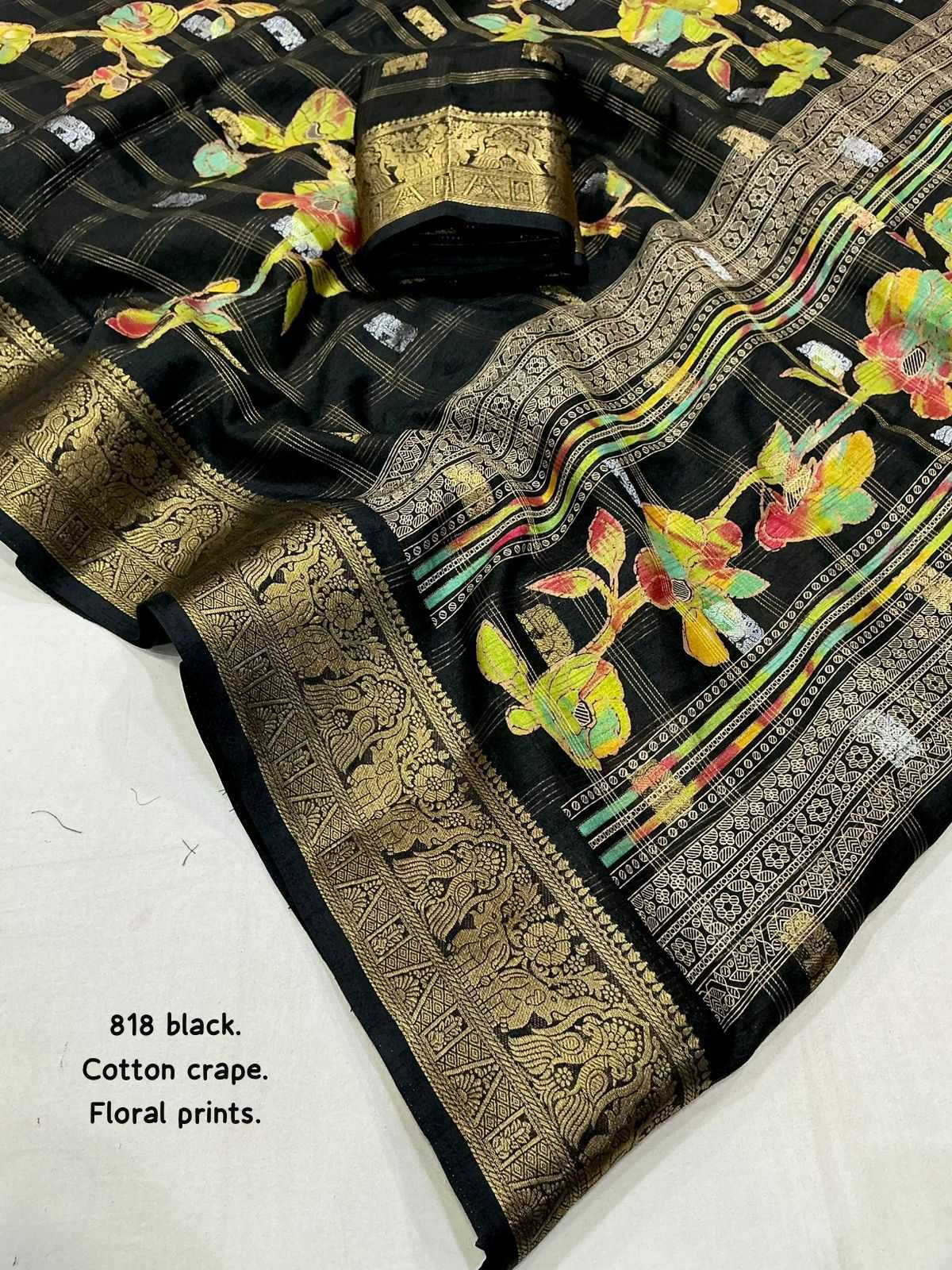 YNF Wholesale Soft Cotton Butta Sarees  | Surat Manufacturer