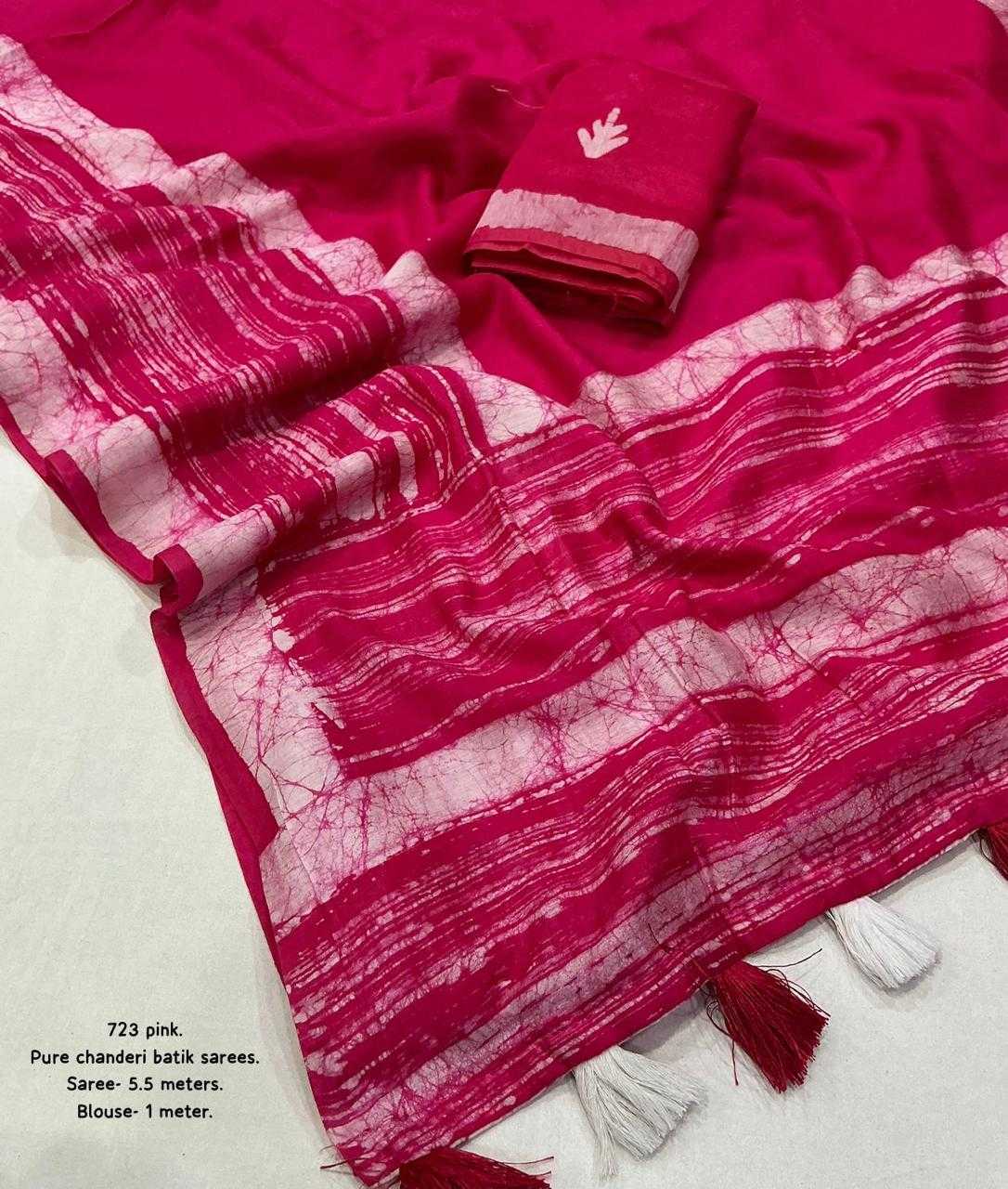 YNF Wholesale Chanderi Cotton Chanderi Sarees  | Surat Manufacturer