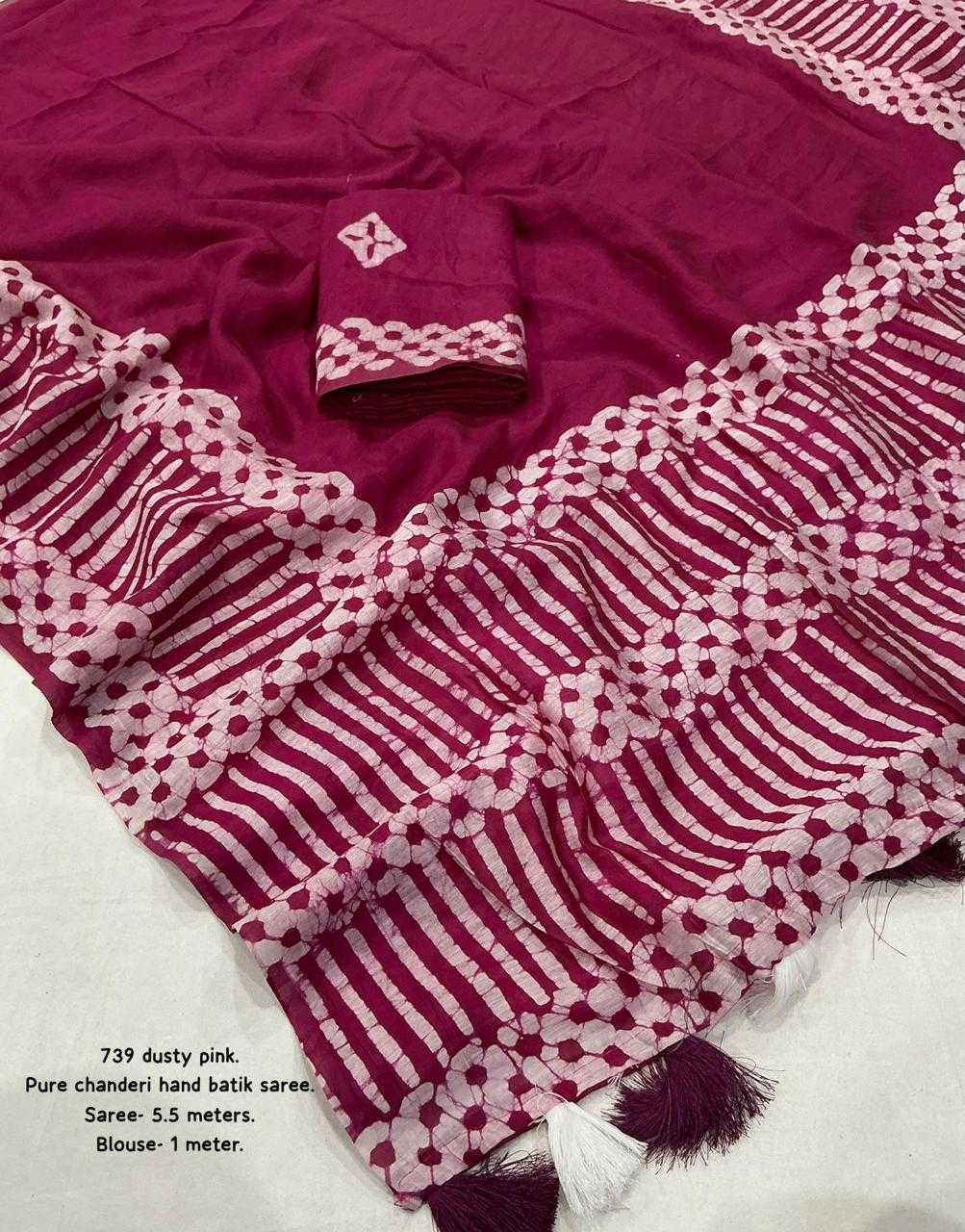 YNF Wholesale Chanderi Cotton Chanderi Sarees  | Surat Manufacturer