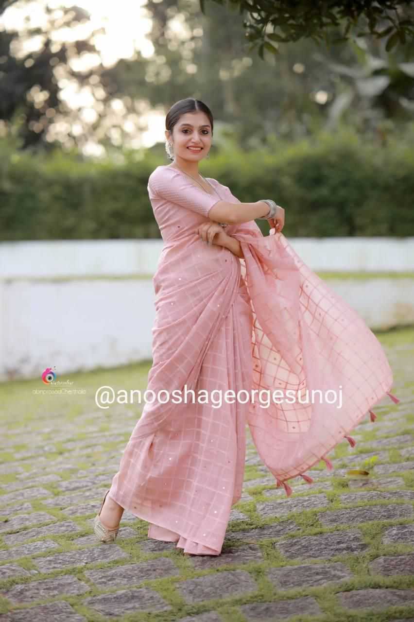 YNF Wholesale Linen Velvet Sarees  | Surat Manufacturer